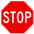 USA Verkehrszeichen: STOP